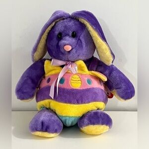 Bunny Plush By Elko USA and Easter Egg Costume by Build-A-Bear Workshop
